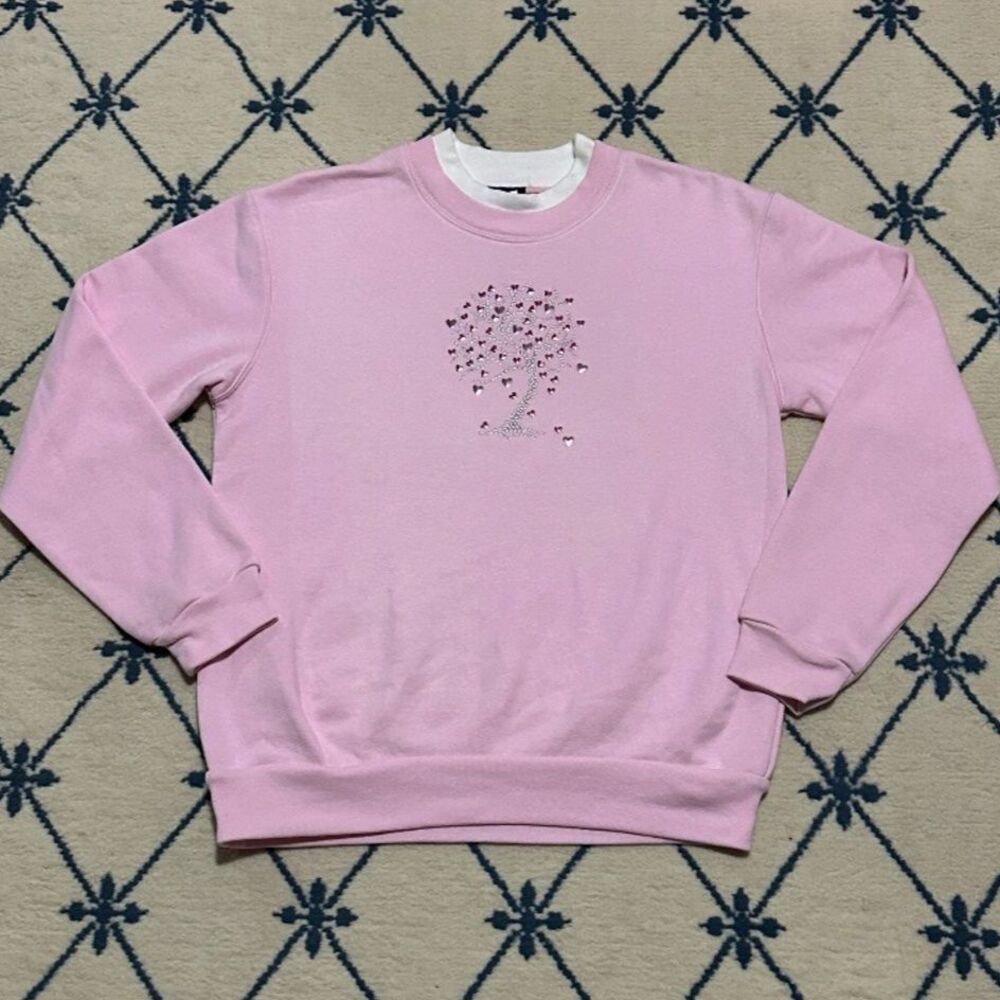 Vintage 90s/2000s Y2K Morning Sun Embellished Pullover Crewneck Sweatshirt